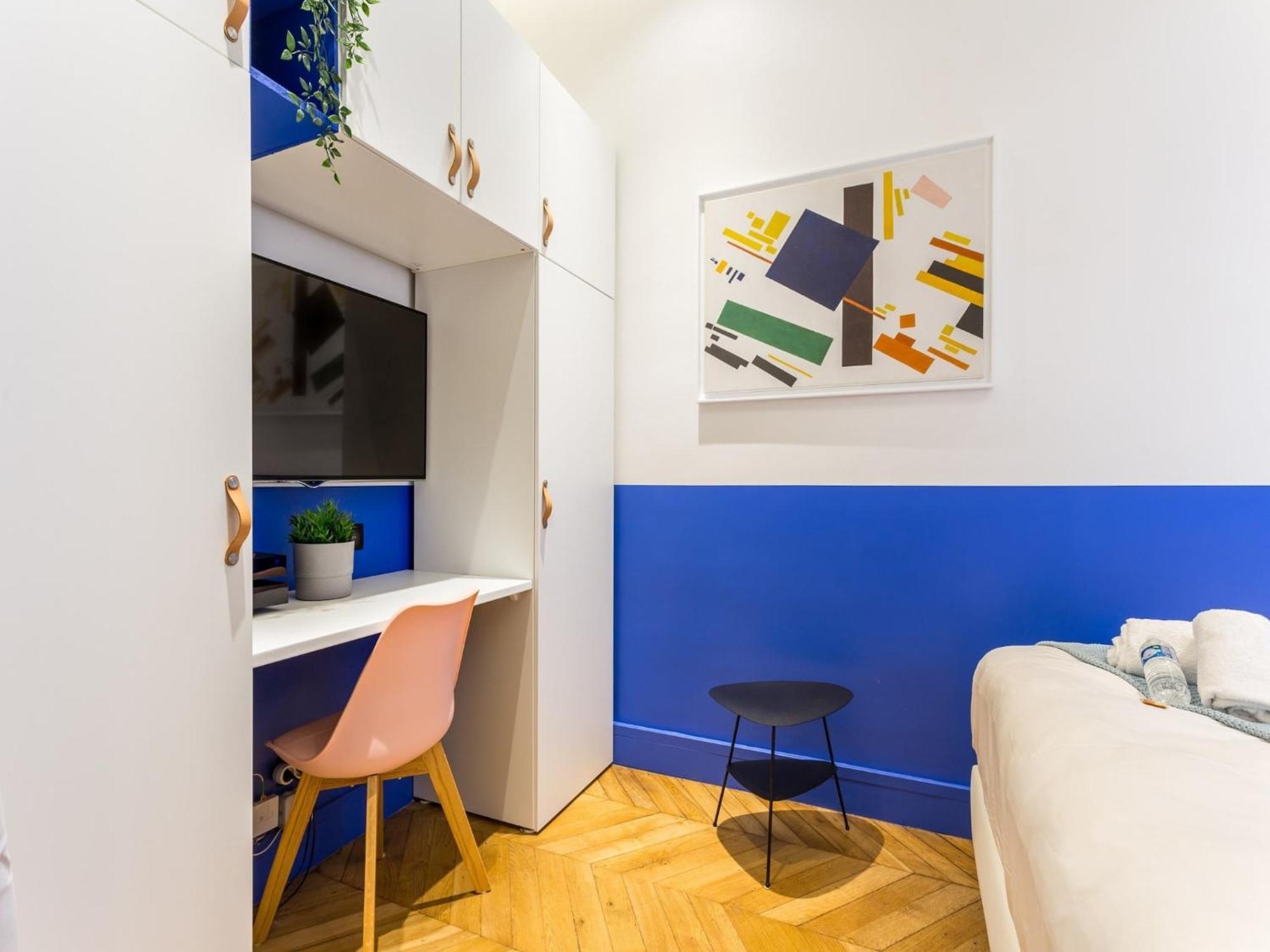 Apartment Moderne - 1br 4p - Ac - Champs-elysees Paris